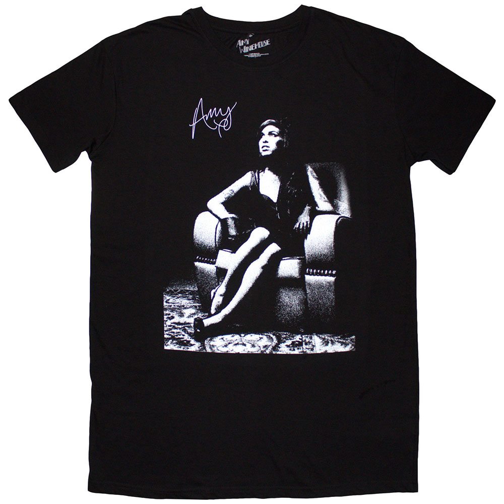 Amy Winehouse - Chair T-Shirt-Kleid - Schwarz